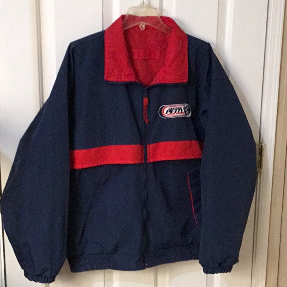 VTG Richard Petty Driving Experience Jacket Reversible Blue/Red Men’s Size XXL